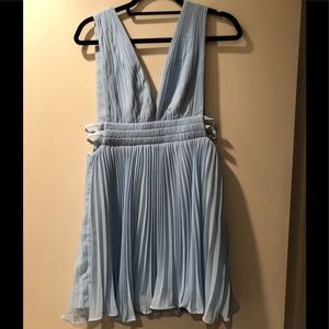 Fame and Partners Dresses - Fame and Partners deep V front and back dress Fame and Partners Dresses - Fame and Partners deep V front and back dress